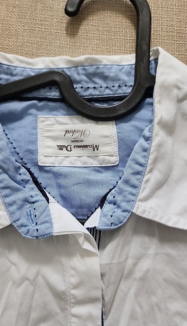 Düğmeli Uzun Kollu Beyaz Kadın Gömlek - Görsel 2