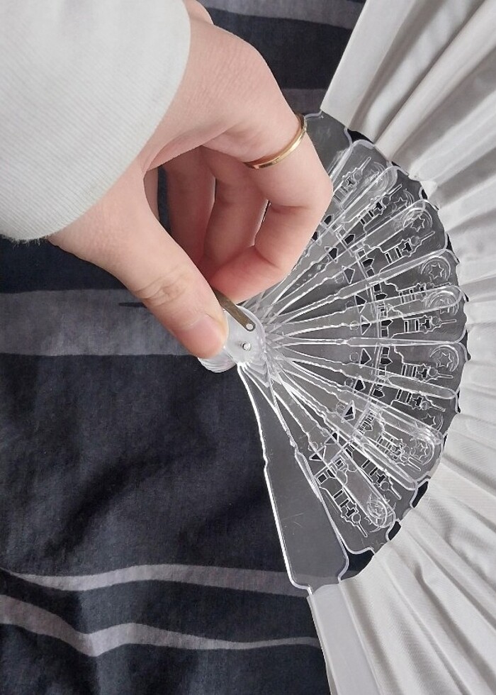 KREM RENGİ YELPAZE - Görsel 3