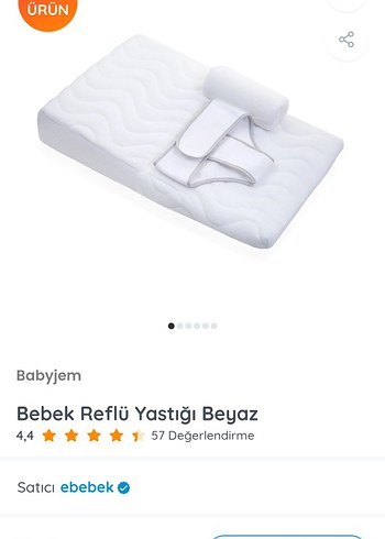 Babyjem

Bebek Reflü Yastığı Beyaz - Görsel 2