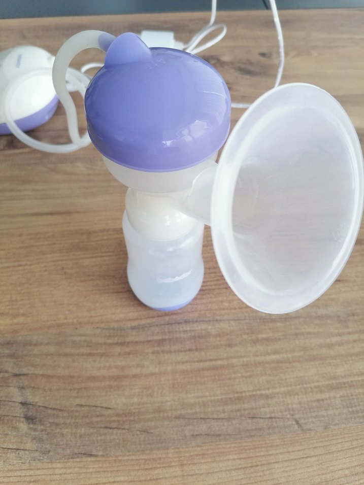 Bebedor Elektrikli Göğüs Pompası Mor - Görsel 2