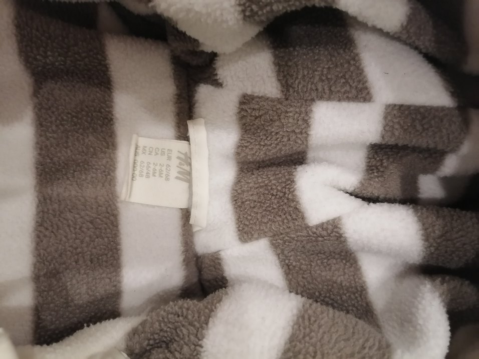 Kürk Detaylı Beyaz Bebek Kış Tulumu - Görsel 3