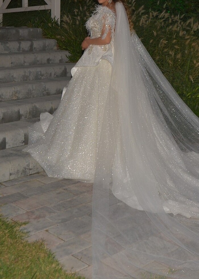 Kasnak işlemeli gelinlik - Görsel 3