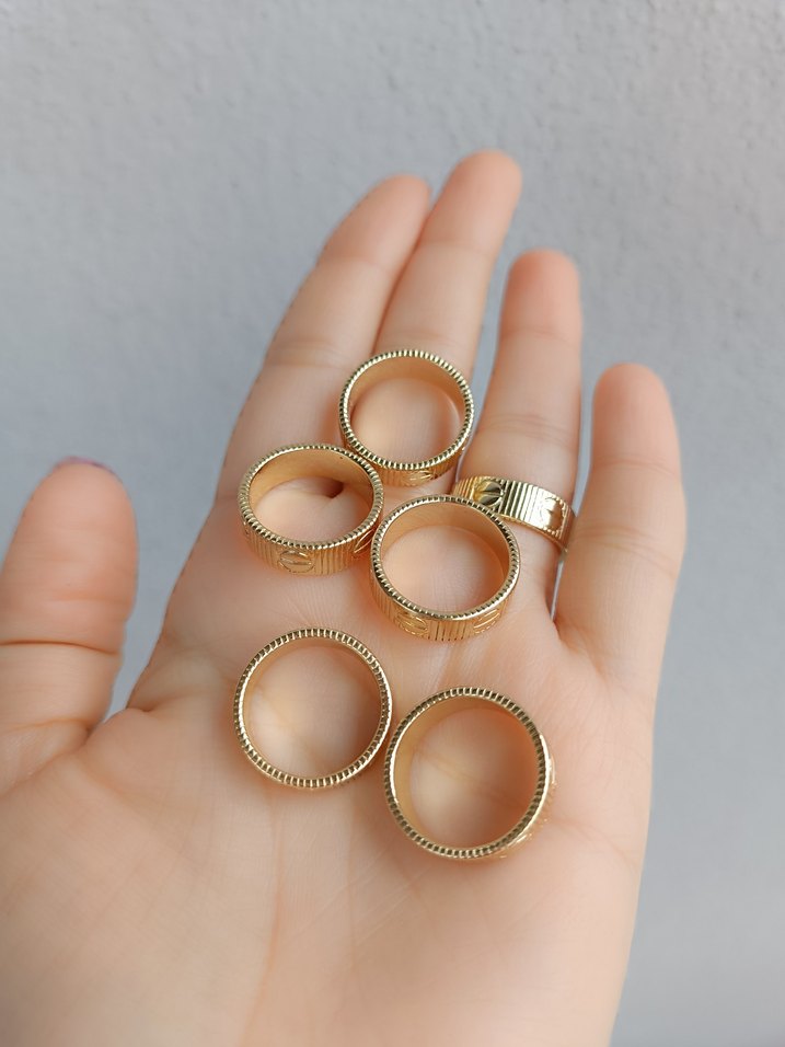 C*rtier Lice serisi Gold  Yüzük - Görsel 4