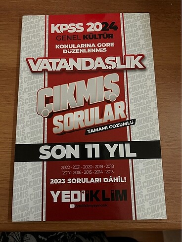 Yediiklim Vatandaşlık Çıkmış Sorular