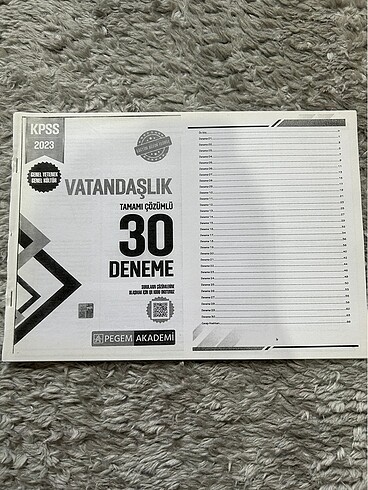 Vatandaşlık deneme