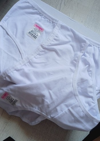 Beyaz Midi Kadın Külot - Görsel 2