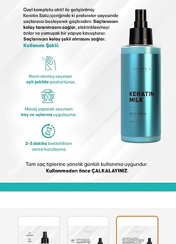  Beden Keratin bakım 