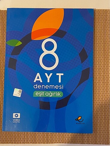 ayt eşit ağırlık deneme