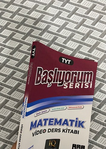  Paraf Yayınları Tyt Matematik Başlıyorum Serisi Video Ders Kitap