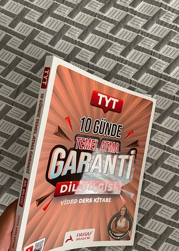  TYT 10 Günde Temel Atma Garantili Dil Bilgisi Kitabı
