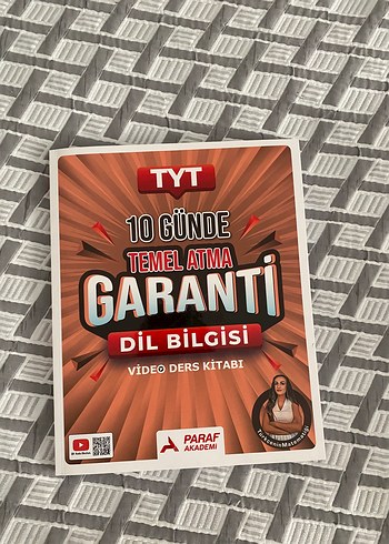 TYT 10 Günde Temel Atma Garantili Dil Bilgisi Kitabı