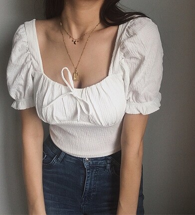 Urban Outfitters Poplin bluz
