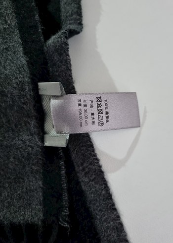  Beden siyah Renk Orjinal Dior Atkı