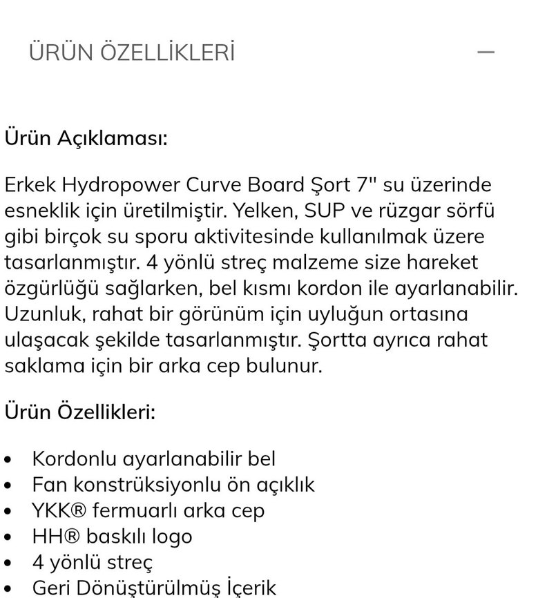 Helly Hansen Erkek Lacivert Board Şort 7" - Görsel 5