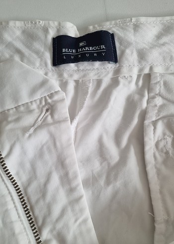 M&S Blue Harbour Beyaz şort - Görsel 7