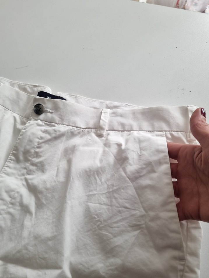 M&S Blue Harbour Beyaz şort - Görsel 5