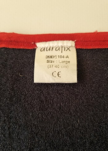 Aurafix Menteşeli Açık Dizlik - Kırmızı Siyah - Görsel 9