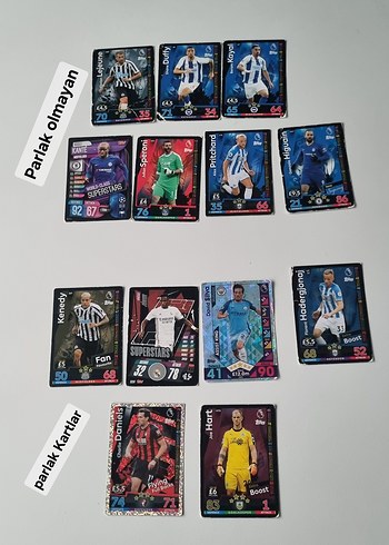 Match Attax Futbol kartları - Görsel 3