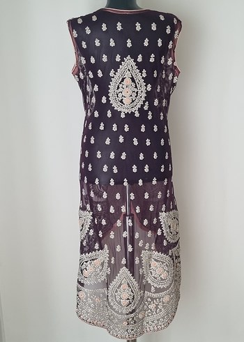 Hint İşi Uzun Yelek - Görsel 3