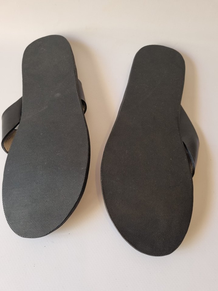 Gerçek deri parmak arası terlik - Görsel 5