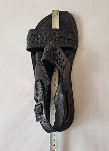El yapimi gerçek deri Sandalet - Görsel 5