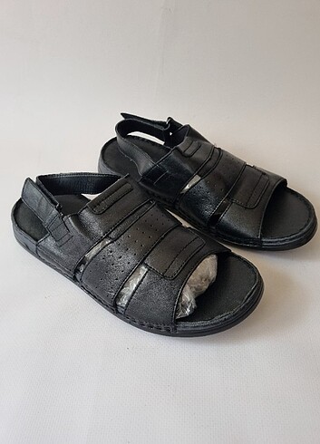 Gerçek deri Sandalet - Görsel 2