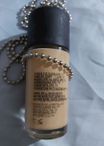 Beden Renk MAC Studio Fix Fluid SPF15 Fondöten