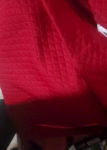 Kırmızı Pilili Kadın Mini Etek - Görsel 7