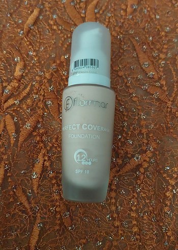 Beden Flormar Perfect Coverage Fondöten SPF10 Bej