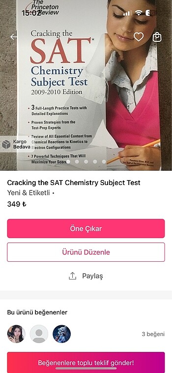 Cracking the SAT Physics + chemistry Subject Test