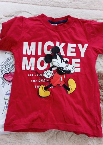 Kız Çocuk Beyaz Dantel Kollu Tişört - Görsel 2