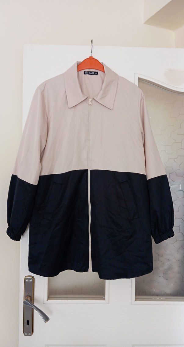 İnce yazlık mor  yağmurluk - Görsel 2