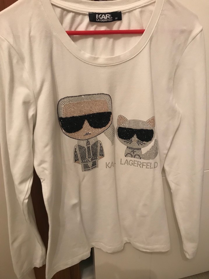 Karl lagerfeld bluz Orj değildir - Görsel 3