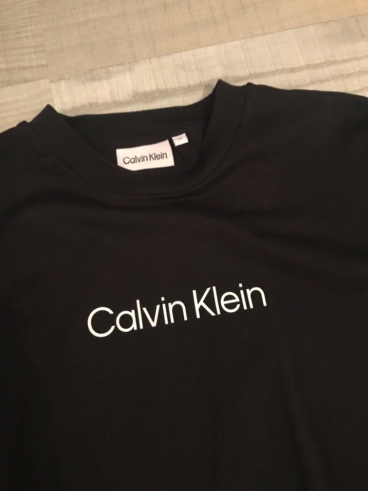 Calvin Klein Siyah Uzun Kollu  Tişörtü - Görsel 2