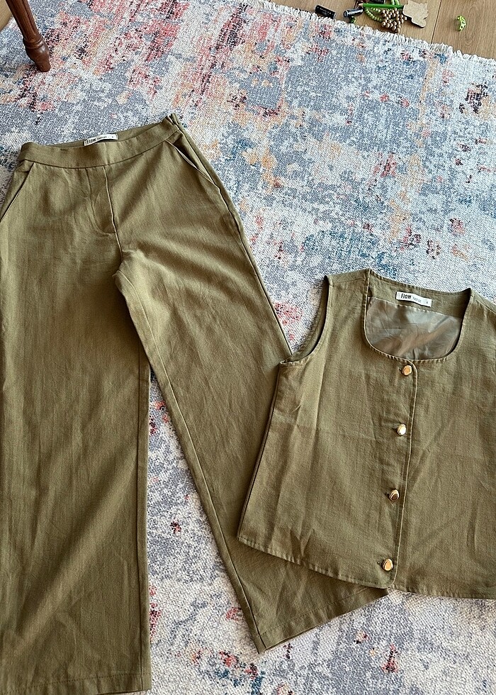 İkili takım yelek pantolon - Görsel 2