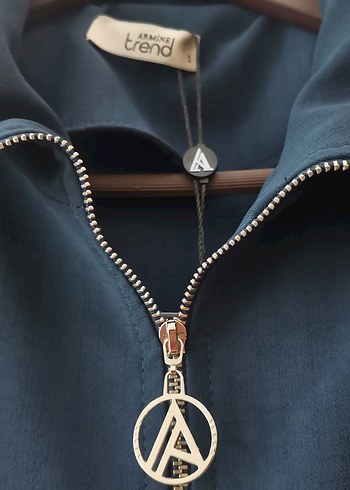 Armine Taşlı Fermuarlı Bayan Kap - Görsel 5