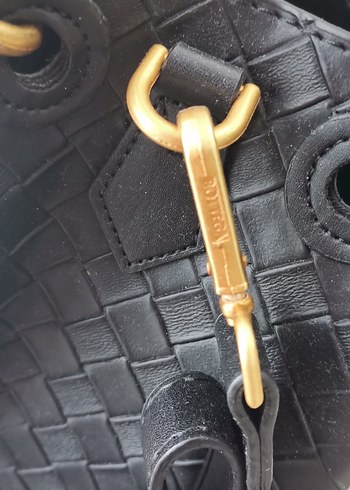 Siyah  Fermuarlı Kadın Çanta - Görsel 5