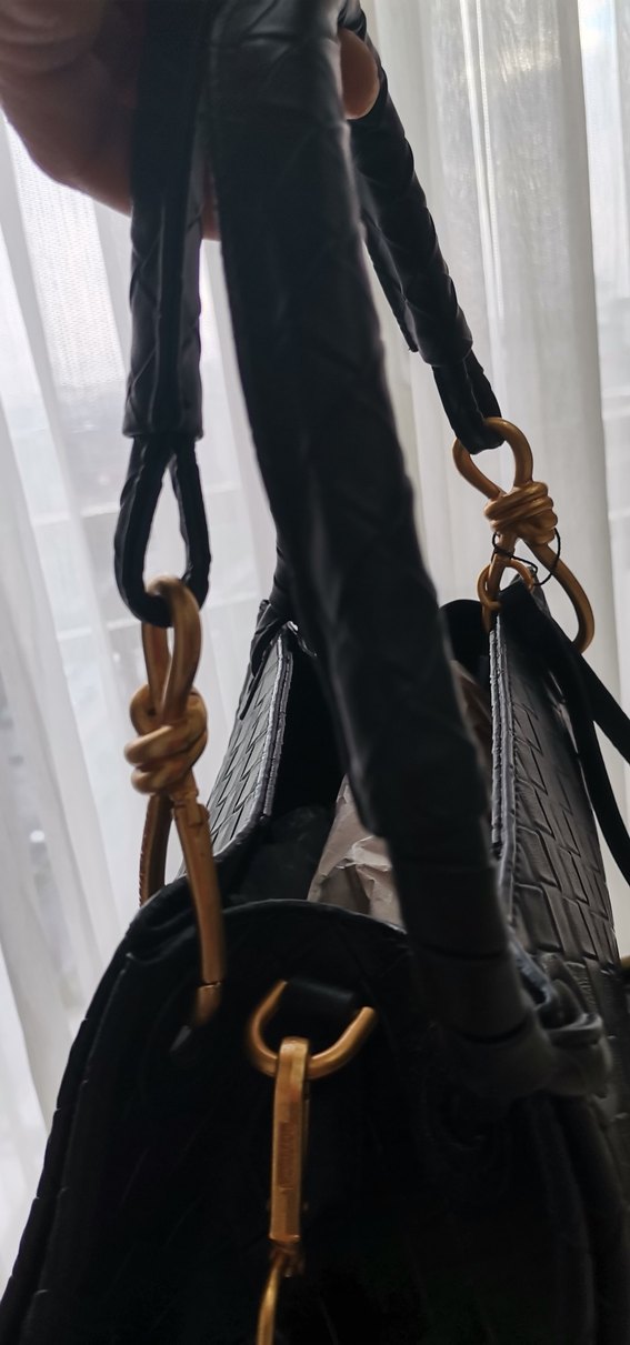 Siyah  Fermuarlı Kadın Çanta - Görsel 3