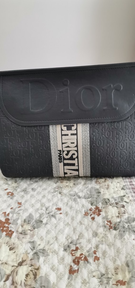 Tokalı Siyah Yılan Derisi Desenli Kadın Çanta - Görsel 3