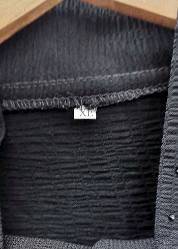 Siyah ikili abaya takım - Görsel 10