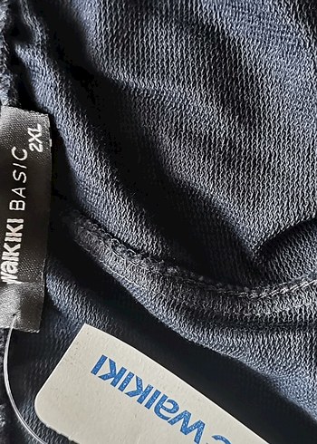 Lacivert Erkek Bol Kesim uzun şort - Görsel 5