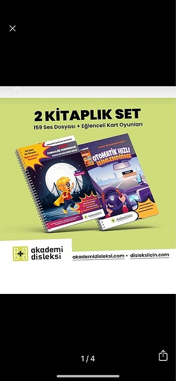  Fonolojik farkındalık seti & disleksi