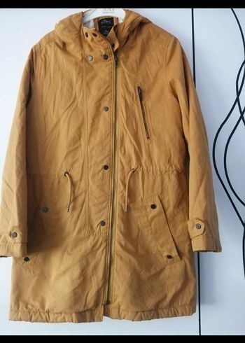 Bej Düğmeli Midi Kadın Ceket - Görsel 2