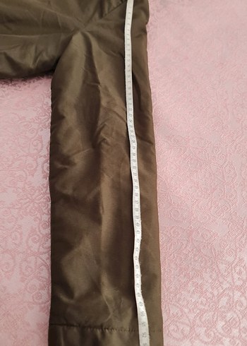 Haki renginde kız çocuk mont - Görsel 7