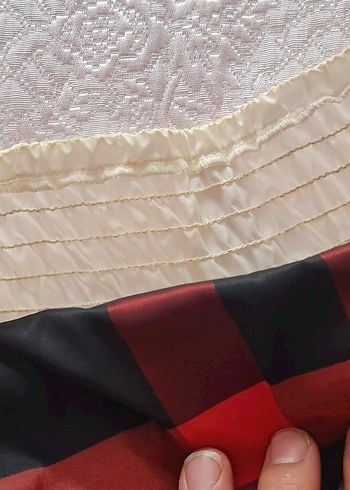 Kareli Askılı Kız Elbise - Görsel 5