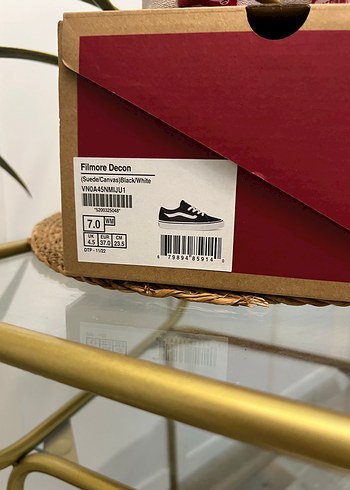 Vans Vans Siyah Spor Ayakkabı