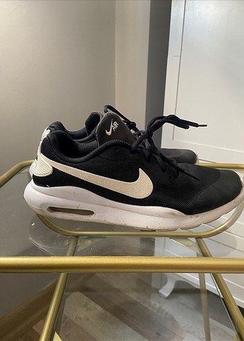 Siyah Nike Air Yüksek Topuklu Spor Ayakkabı