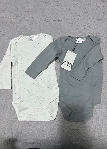 Zara Uzun Kollu Bebek zıbın 2'li - Görsel 5
