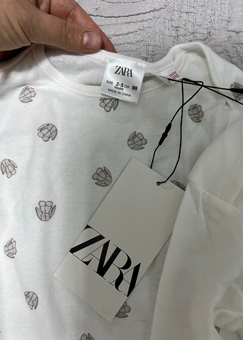 Zara Uzun Kollu Bebek zıbın 2'li - Görsel 9