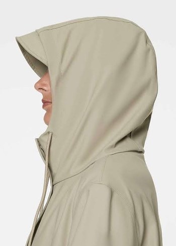 Oysho etiketli haki yağmurluk - Görsel 8